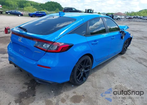 2024 Honda Civic Sport из США, поврежденный, VIN 19XFL2H80RE030062